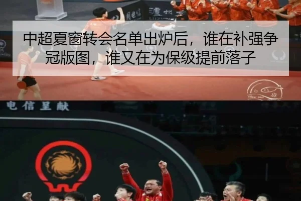 中超夏窗转会名单出炉后，谁在补强争冠版图，谁又在为保级提前落子（bet365 sportsbook）